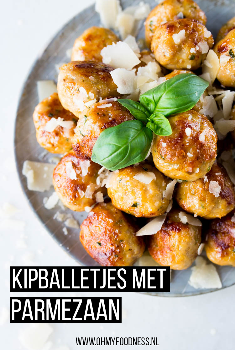 Kipgehaktballetjes met Parmezaan