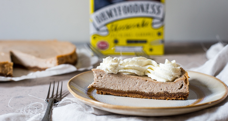 Speculaas-karamelcheesecake