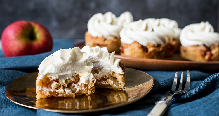 Appelkruimeltaartcupcakes