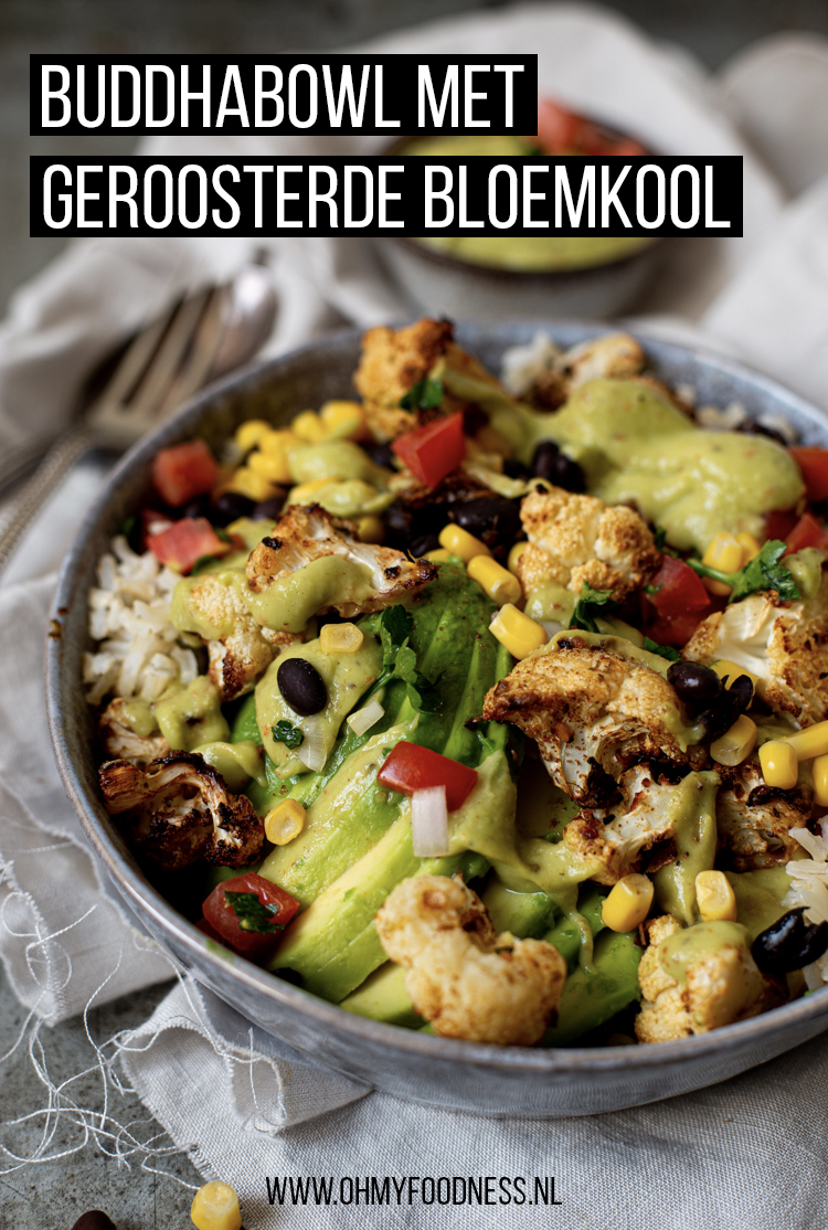 Buddhabowl met geroosterde bloemkool