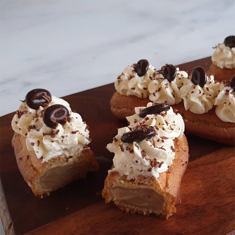 SPLENDA koffie eclairs - Mariska