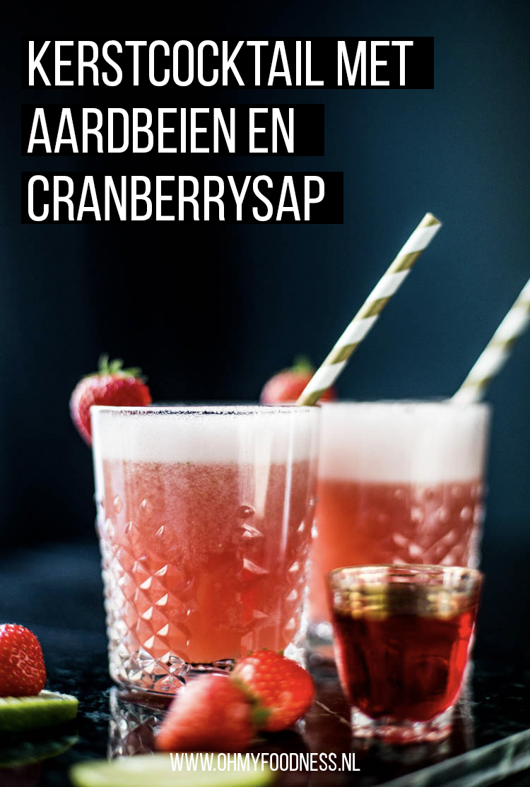 KerstCocktailCranberryAardbei ST Pinterest