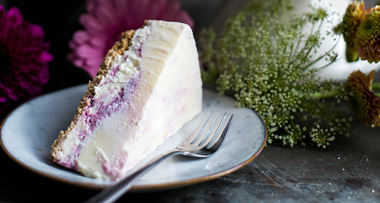Cheesecake-ijstaart