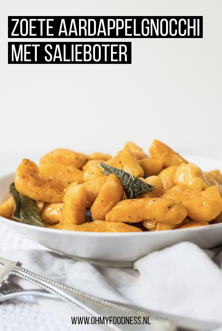 Zoete aardappelgnocchi met salieboter