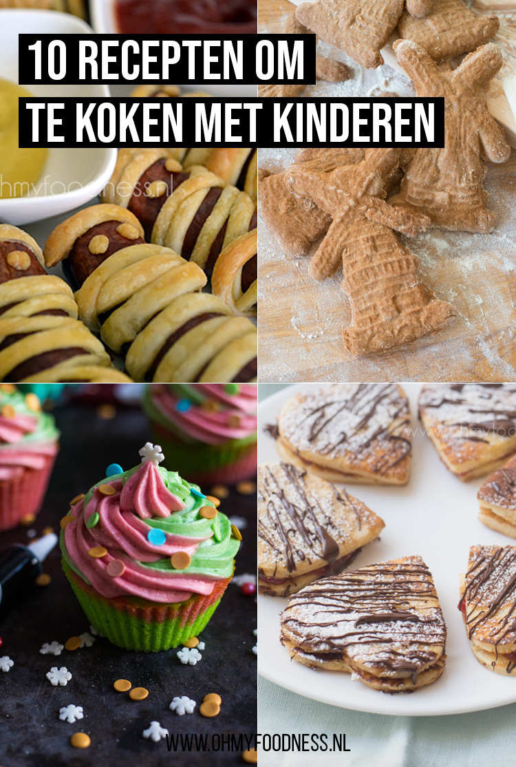 10 recepten om te koken met kinderen