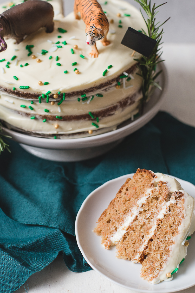 Jungletaart (naked carrotcake)