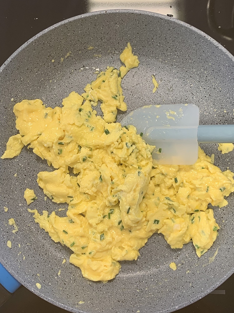 scrambled eggs