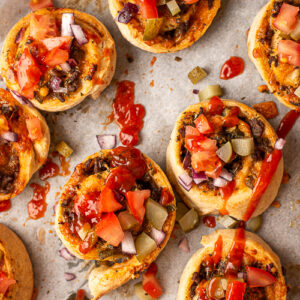 Cheeseburger pizzarolls