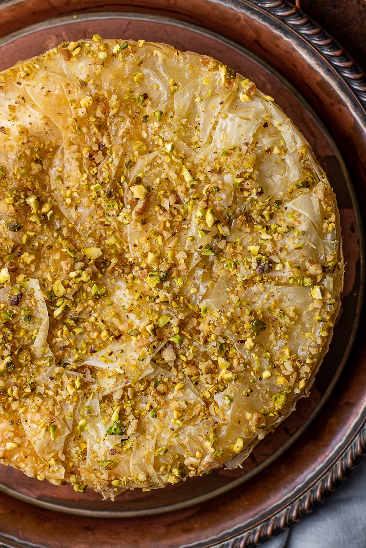 Baklava cheesecake