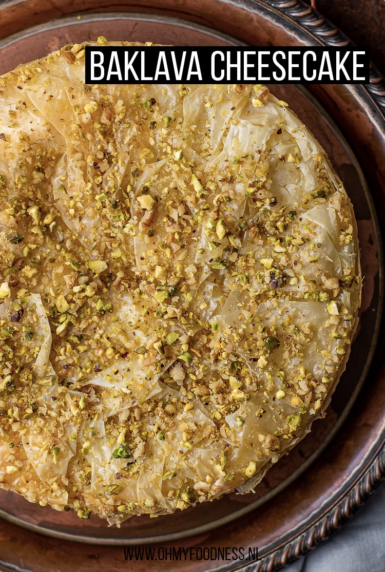 Baklava cheesecake