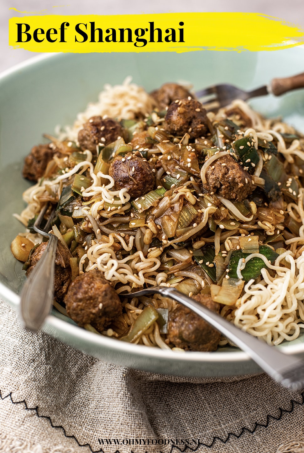 Beef Shanghai zonder pakje